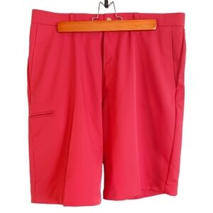Mens Dress Shorts Performance NWOT Coral Size 34 Golf Shorts Athletic Beach